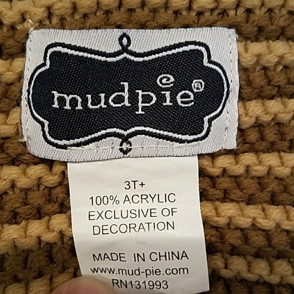 3T Mudpie Reindeer Scarf - Picture 3 of 4